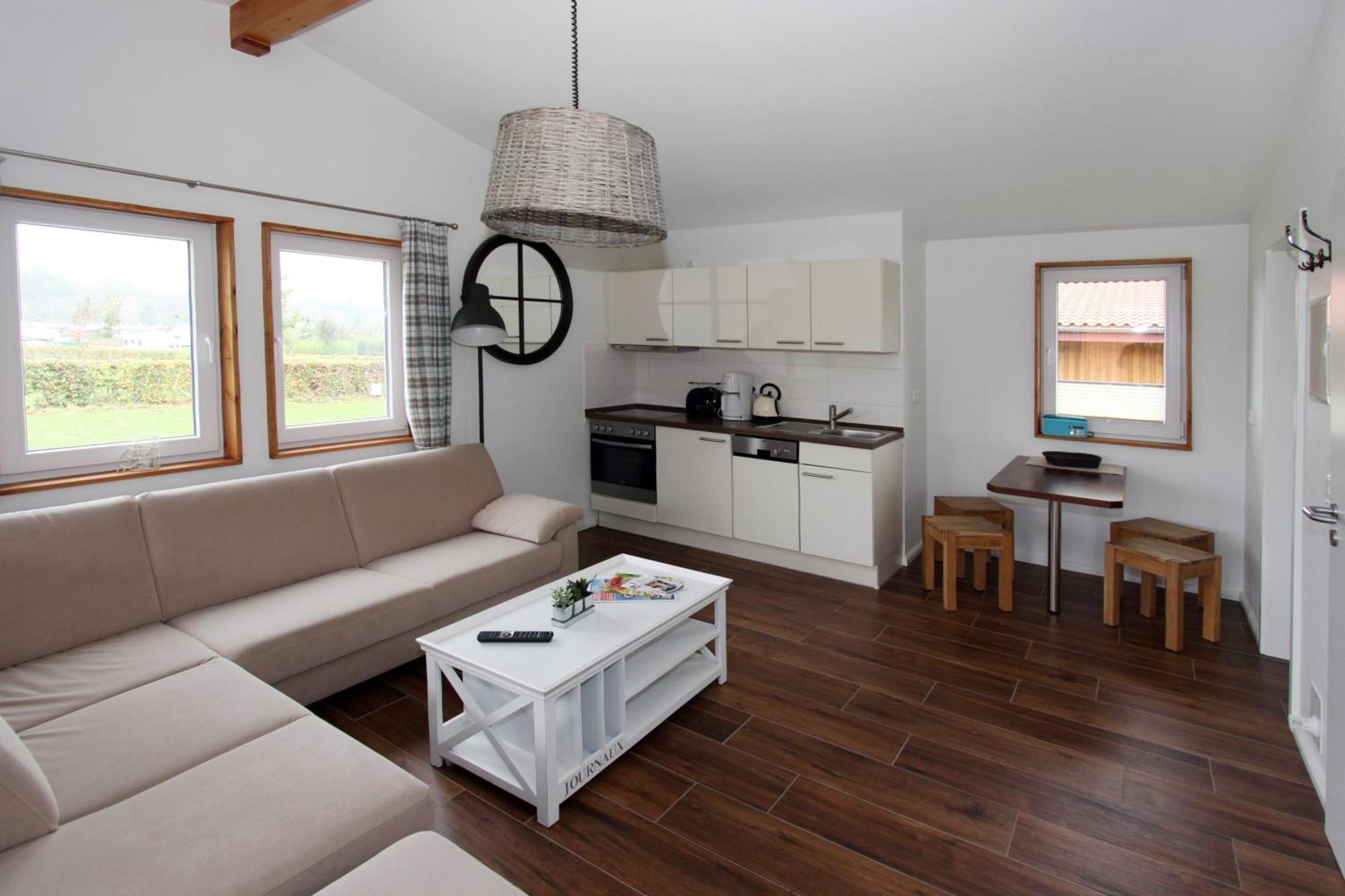 Ferienhaus 4 Campingpark Waldesruh Behrensdorf Luaran gambar